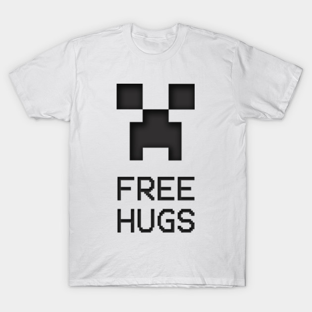 Free hugs creeper T-Shirt-TOZ
